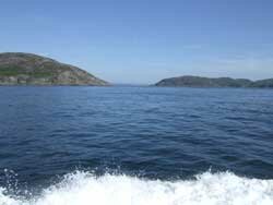 Looking back to the Corryvreckan