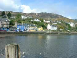 Beautiful harbour at Tarbert Argyll