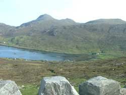 The beautiful landscape of Harris